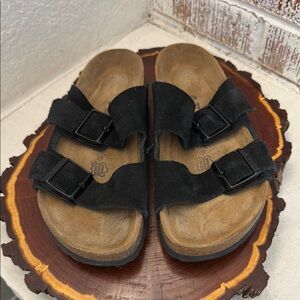 Birkenstock Arizona Suede Sandals